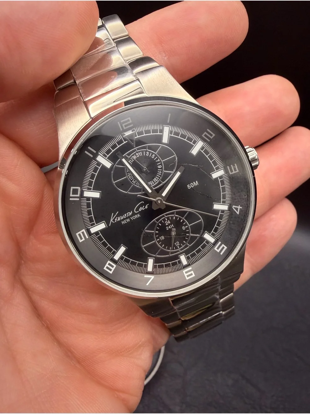 Kenneth Cole New York Stainless Steel Watch – Original Tag (NWOT/Flaws)